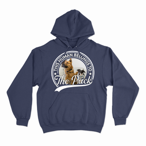 This Human Belongs To Dog  - Custom Hoodie