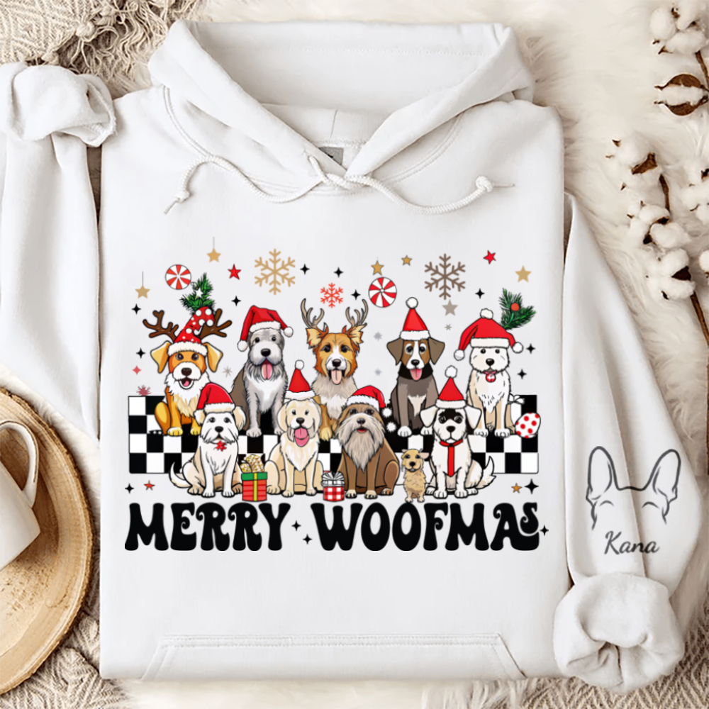 Merry Woofmas - Custom Hoodie